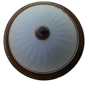 Axyaa Vintage Round LED Ceiling Light for Bedroom, Kitchen, and Balcony