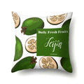 Fresh Fruits Watermelon Throw Pillow Covers by Axyaa
