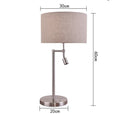 Axyaa LED Desk Lamp: USA Style Table Lamp for Living Room, Study, Reading - Eye Protection - E27 Socket