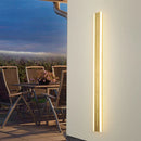 Axya LED Outdoor Wall Sconce - Modern Stainless Steel IP65 Courtyard Light