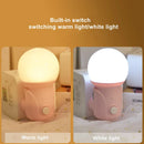 Axyaa LED Night Light 2-color Baby Nursing Sleep Light Bedroom Plug-in Light