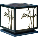 Axyaa Solar Post Lamp Wall Lights Remote Control IP65 Waterproof LED