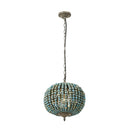 Axyaa Vintage Wooden Bead Pendant Lights for Home and Restaurant