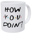 Axyaa Joey's How You Doin Friends 11oz Funny Coffee Mug Milk Tea Cup