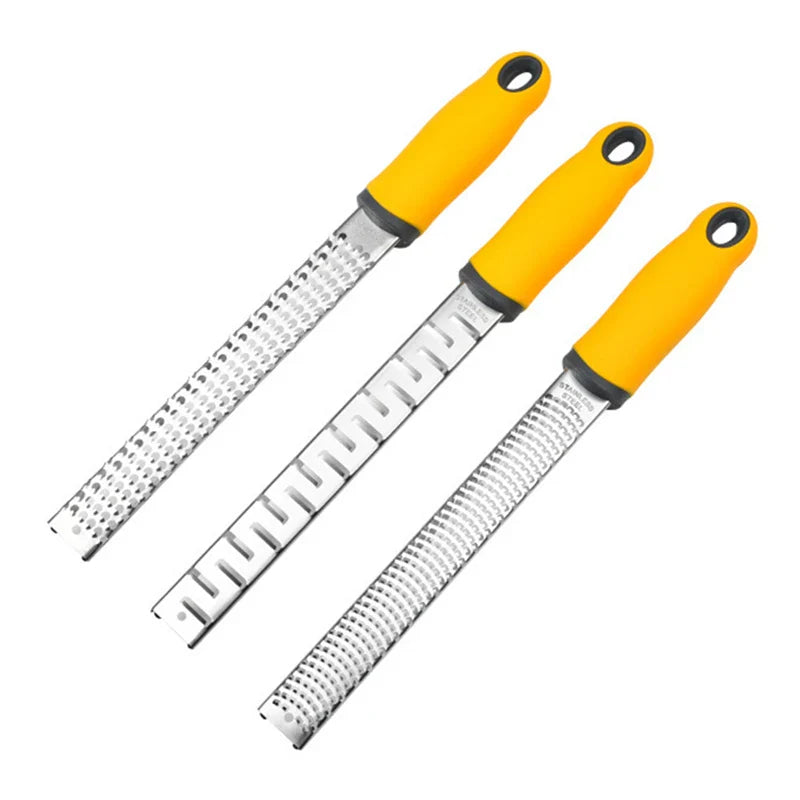 Axyaa Stainless Steel Lemon Cheese Grater Fruit Cutter Grinder Kitchen Tool
