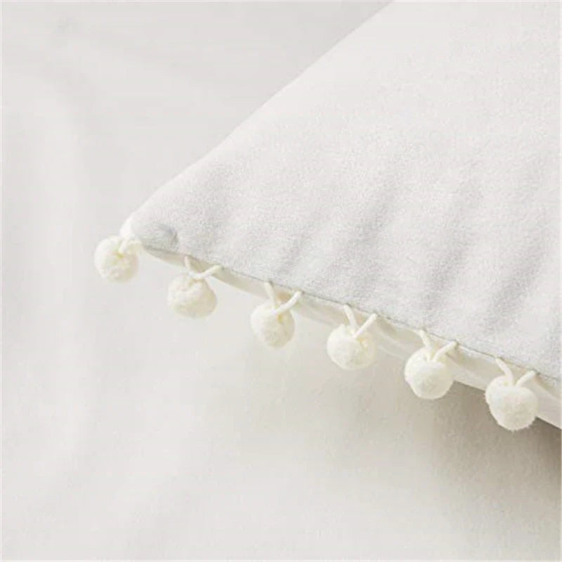 Axyaa Velvet Cushion Covers: Nordic Style Sofa Throw Pillowcase, 45x45 Home Decor