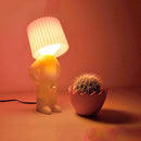 Axya Shy Kid Desk Lamp: Creative LED Table Light for Bedroom, Reading & Night Light