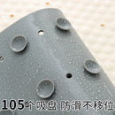Axya PVC Bathroom Non-Slip Mat: Grind Stone Shower Massage Foot Mat