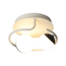 Axya Nordic LED Chandelier: Modern Dimmable Lighting for Bedroom, Study Room, and Aisle