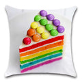 Axyaa Lollipop Candy Printed Cushion Cover 45X45CM for Chair Sofa Decoration