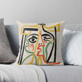 Picasso Abstract Art Decorative Cushion Cover by Axyaa