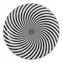 Axya Geometric Porcelain Dinner Plate Set - 1Pc