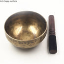 Axya Tibetan Singing Bowl Set with 4 Keys for Music Therapy