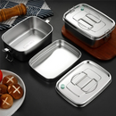 Axyaa Stainless Steel Bento Box: Large Double Layer Food Storage Container