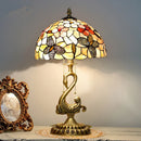 Axyaa Big Swan Shell Craft Lamp, Retro Design for Living Room & Bedroom