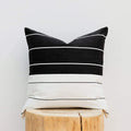 Axyaa Black Nordic Decor Cushion Cover 18x18 for Boho Living Room Décor