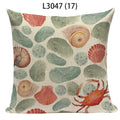 Axyaa Ocean Life Pillow Covers for Home Decor