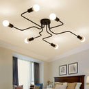 Axya Vintage LED Ceiling Chandelier for Living Room Home Lighting Fixture