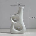 Axyaa Abstract Flower Vase | Modern Home Decor | Ceramic Hydroponic Craft
