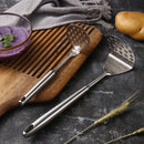 Axyaa Stainless Steel Masher: Essential Kitchen Tool for Crushing Potatoes, Carrots, and More
