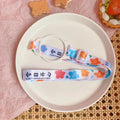 Axyaa Frosted Plastic Fruit Water Bottle - BPA Free, Leakproof, Kawaii Milk Carton Design
