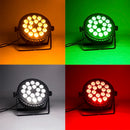 Axyaa LED Par Lights 18x18W RGBWA+UV DMX512 Professional Stage Dj Equipment