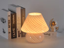 Nordic Glass Desk Lamp by Axyaa: Colorful LED Table Light for Bedroom