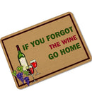 Axyaa Funny Wine Doormat for Home, Kitchen, Bathroom - Christmas Gift