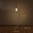 Axya Vintage Industrial Country Floor Lamp for Bedroom Living Room
