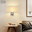 Axyaa Vintage Industrial Oval Lampshade Wall Sconce for Bedroom Reading