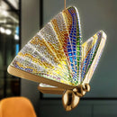 Axyaa LED Butterfly Pendant Light for Living Dining Room Chandelier