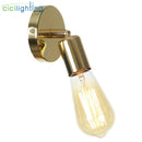 Axyaa Vintage Bronze Black Gold Wall Lantern Lights Retro Edison Wall Lamps