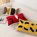 Axyaa Abstract Embroidered Cushion Cover 45x45cm/30x50cm for Living Room Sofa