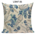 Axyaa Ocean Life Pillow Covers for Home Decor