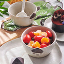 Axya Handmade Stoneware Greenhouse Ceramic Plate Bowl Spoon Set for Kitchen and Dining
