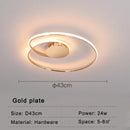 Axyaa Chrome LED Ceiling Lights for Modern Home Décor.