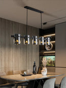 Axyaa Glass Hanging Pendant Light for Dining Room, Bedroom, and Bar