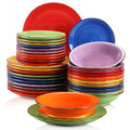 Axyaa BONITA Earthenware Dinnerware Set for 12 - 18 Piece