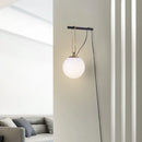 Axyaa Nordic Glass Wall Lamp Modern Bedside Sconce Art Lighting E27