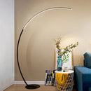 Axya Arc Shape LED Floor Lamp - Dimmable Remote Control Light