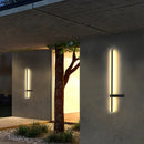 Axya Outdoor LED Wall Light - Modern Waterproof Aluminum Wall Sconces