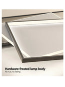 Axyaa Square Minimalist Ceiling Lamp for Bedroom Living Room Modern Nordic Design