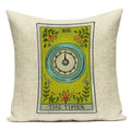 Axyaa Retro Pet Pattern Cushion Cover - Decorative Sofa Linen Pillow Case