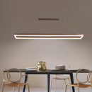 Axyaa Gold Aluminum LED Chandelier: Nordic Style Design for Indoor Spaces