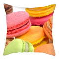 Axyaa Biscuits Cake Print Decor Pillow Cover for Home Sofa Decoration