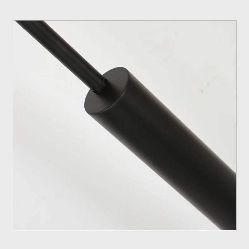 Axyaa Minimalist Black Floor Lamp for Living Room Bedroom Studio