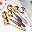 Axyaa Stainless Steel Soup Ladle Long Handle Large Tablespoon Kitchen Utensil