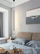Nordic Living Room Pendant Lamp by Axya - Minimalistic, Long Line Dining Room Light