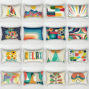 Soft Velvet Lumbar Pillowcase for Sofa & Bedroom, by Axyaa