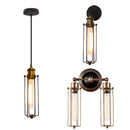 Axyaa Vintage Industrial Pendant Lamp Steam Punk Retro Ceiling Light